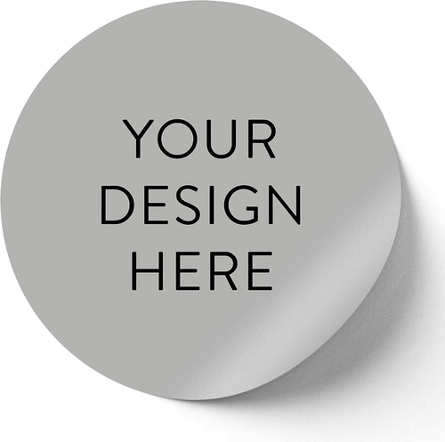 100 Custom Vinyl Stickers - Upload Your own Image, Text, Design, Logo - Personalized Logo Labels