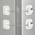Refrigerator Lock, Combination Lock for Refrigerator Cabinets, Drawers, Heavy Duty Fridge Lock