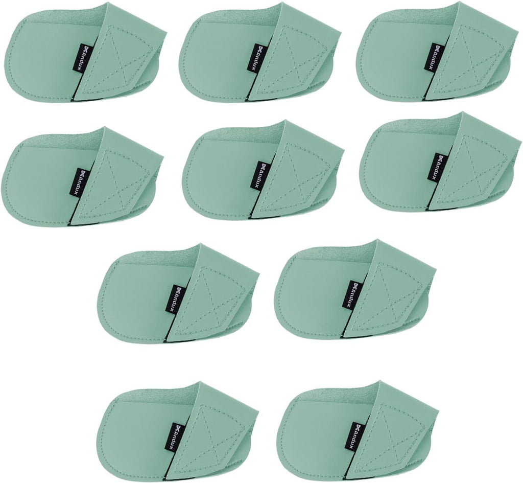 Andux 10Pack PU Golf Irons Club Head Covers Pouch Holder MT/PU03