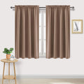 DWCN Blackout Curtains Room Darkening Thermal Insulated Bedroom Curtains Window Curtain Panels, 38