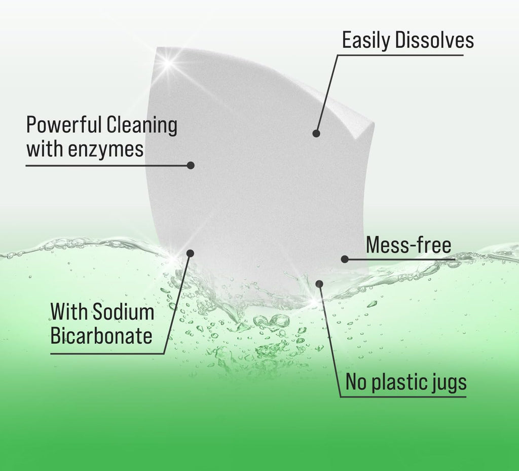 Rockin' Green Travel Laundry Detergent Sheets - Mess-Free Laundry Sheets Detergent Powerful