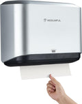 Trifold Hand Towel Dispenser for Bathroom - C Fold Paper Towel Dispenser Wall Mount with No-Hole