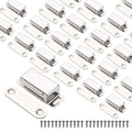 Mousike Cabinet Magnets Magnetic Door Catch Stainless Steel Door Magnet for Kitchen Bathroom