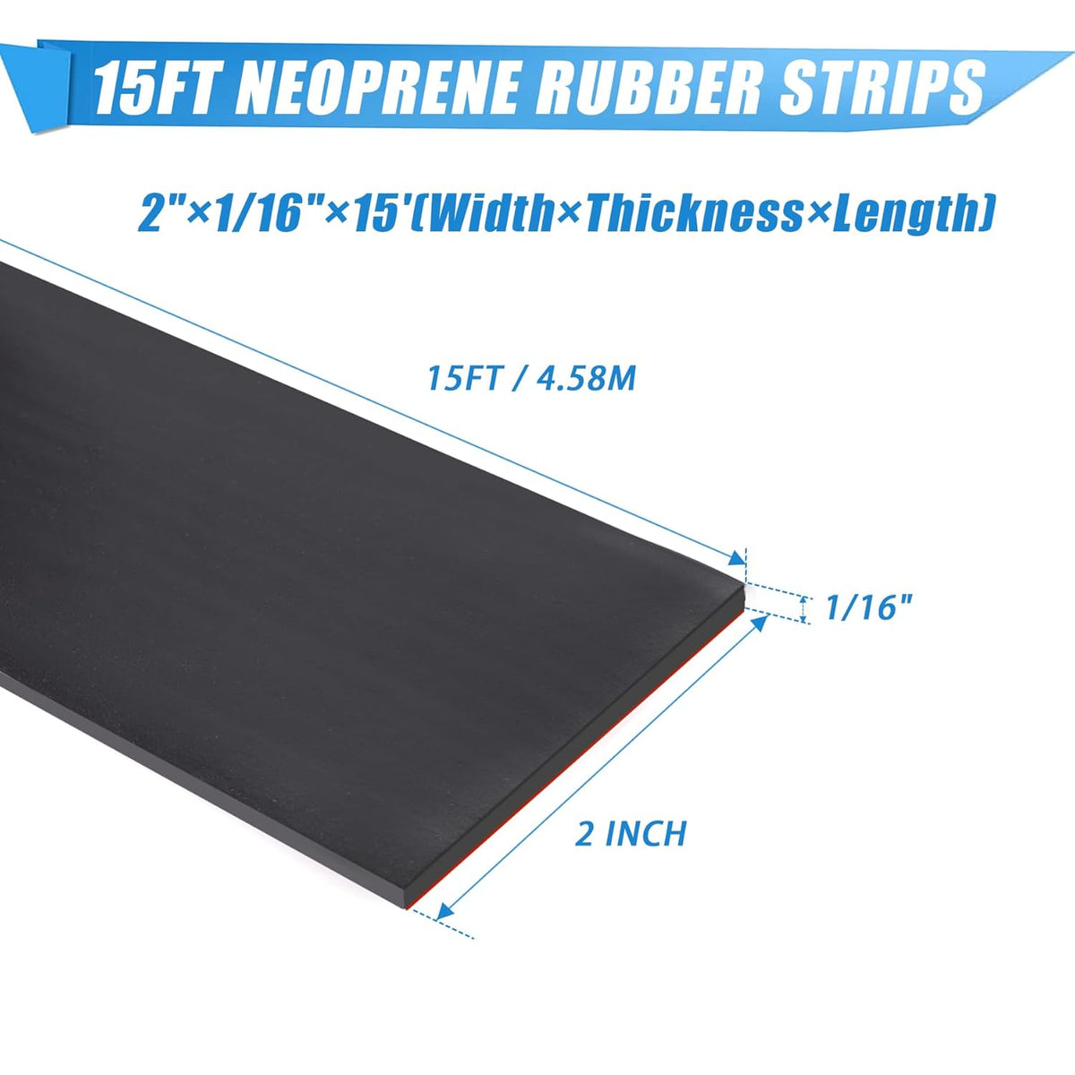 Neoprene Rubber Strips Self Adhesive Sheets, Rolls & Strips with Adhesive Backing Rubber Pads Self