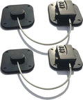 YEYA Upgraded Refrigerator Door Lock with Combination for Adults, Lock for Fridge, Freezer, File