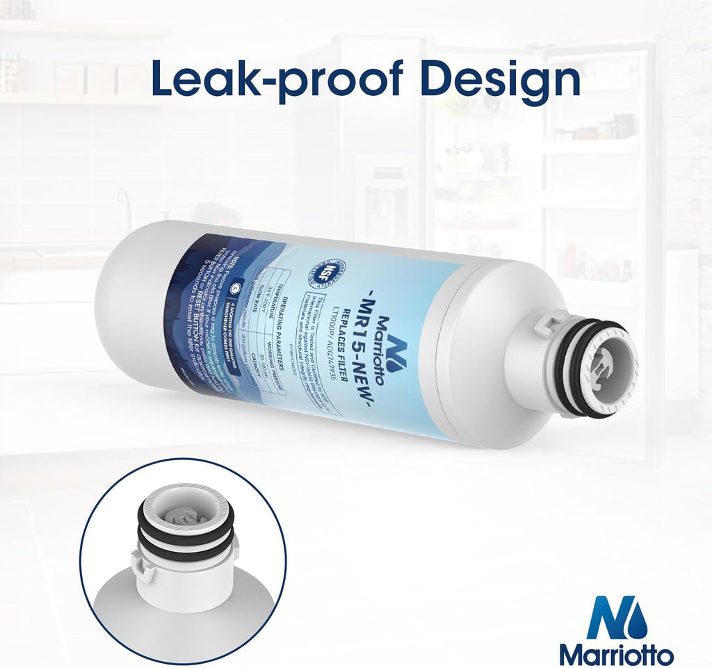 MARRIOTTO Water Filter LT1000PC Replacement for Refrigerator and LT120F ADQ73334008 Fresh Air