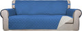 PureFit Reversible Quilted Sofa Cover, Water Resistant Slipcover Furniture Protector, Washable