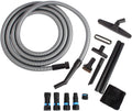 Cen-Tec Systems 95270 16 Ft. Home and Shop Vacuum Hose with Expanded Multi-Brand Power Tool Dust
