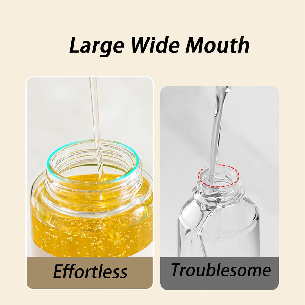 2 Pack Oil Dispenser for Kitchen, Auto Flip Non-Drip Design, Leak Proof, Oil Vinegar Dispenser Set