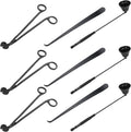 3 in 1 Candle Accessory Set(3 Set), Premium Candle Wick Trimmer, Candle Snuffer, Wick Dipper