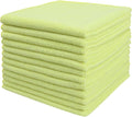 Tricol Clean Microfiber Cleaning Cloth, 16in*16in, 12 Pack Ultra-Thick Cleaning Rags, Super