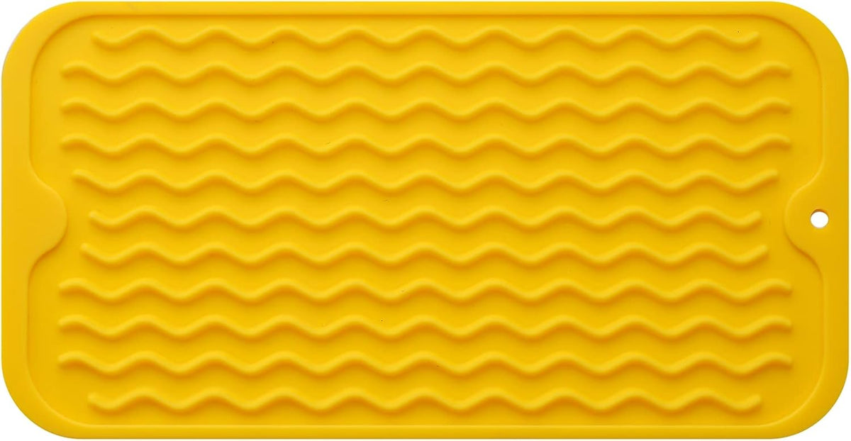 Silicone Dish Drying Mat for Multiple Usage,Easy clean,Eco-friendly,Heat-resistant Silicone Mat for