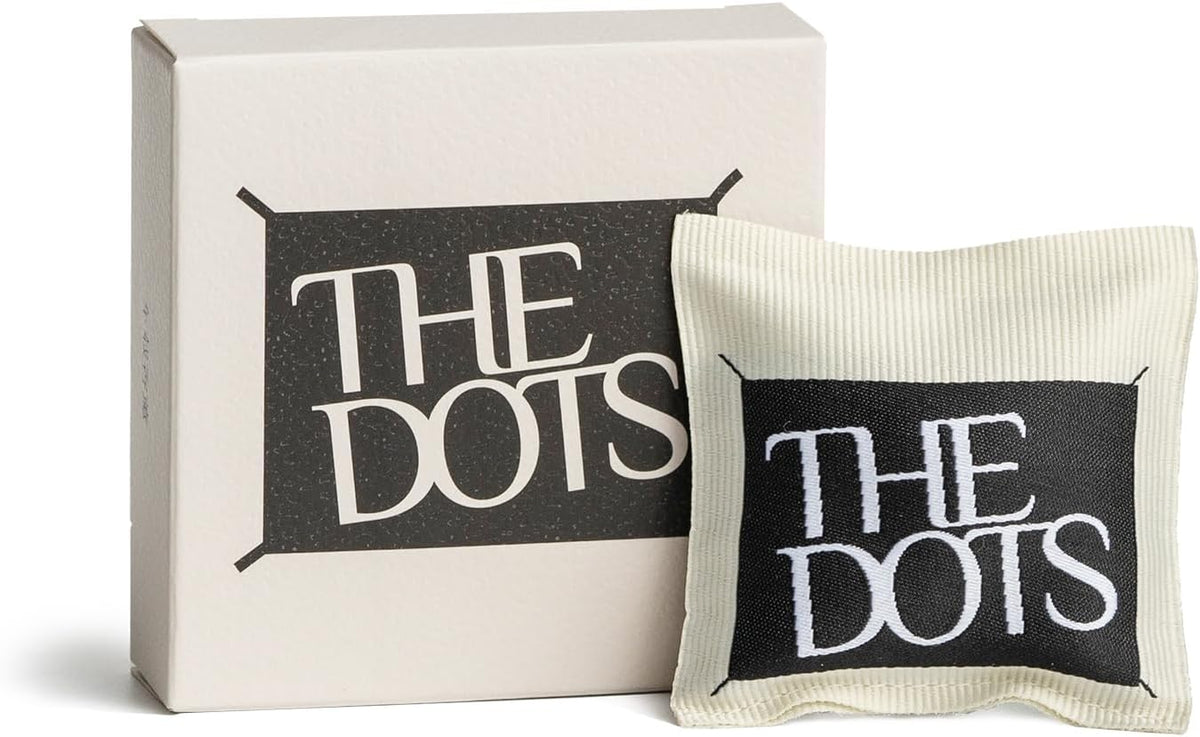 THEDOTS Series Coconut Lychee Car Vent Clip, Fabric Sachet Air Freshener, 30 Days Long-Lasting for