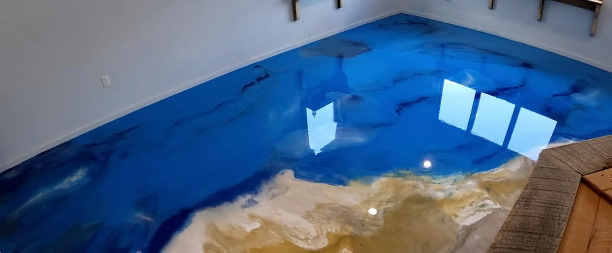 colored epoxies Dove Gray Epoxy Resin for Bar Tops, Table Tops, Wood, Concrete, Epoxy Art & Crafts