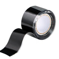 Self Fusing Silicone Tape 1 in x 5' Black Waterproof Rubber Leak Proof Sealing Silicone Rubber