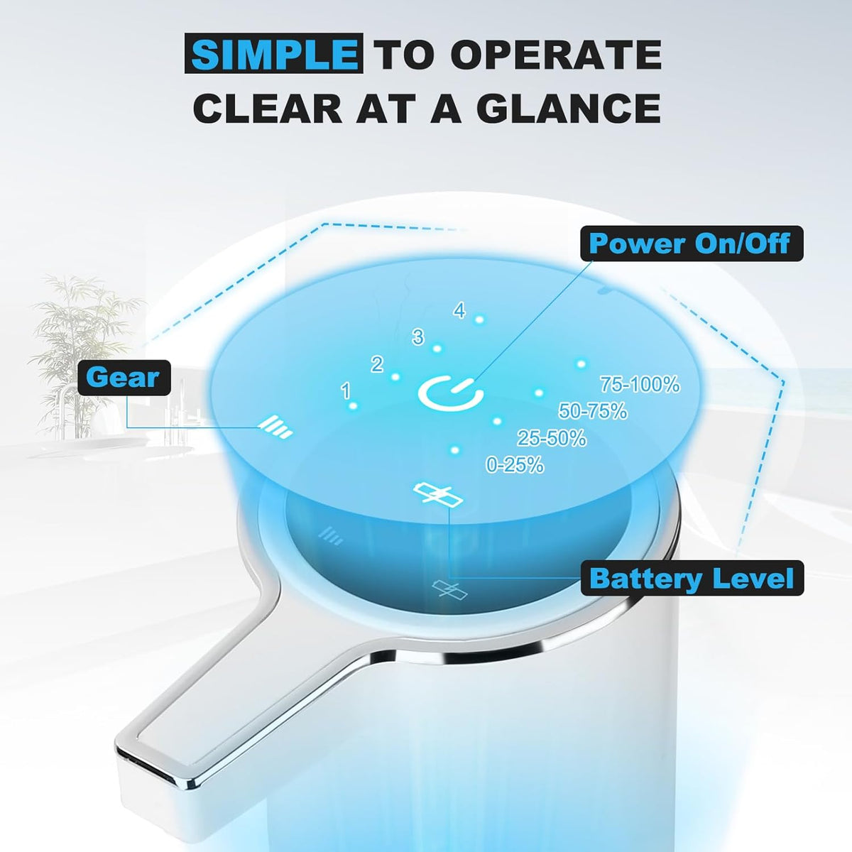 Automatic Soap Dispenser Liquid Touchless: 13.52oz/400ml Wall USB Rechargeable - 4-Level Adjustable