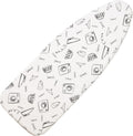 Wide Ironing Board Cover and Pad 18 x 49 inch Heat Reflective with Hook and Loop Fasteners, Thick