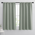 RYB HOME Dorm Curtains Room Darkening, 45 inch Length Privacy Window Treatment Thermal Insulated