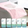 50 Pack Toilet Seat Covers Disposable 16x24 Inch XL Portable Toilet Liners Travel Seat Cover for