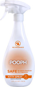 POOPH® Kitty Odor Eliminator – 32 fl oz Bottle – Proprietary Odor-Elimination Technology Works