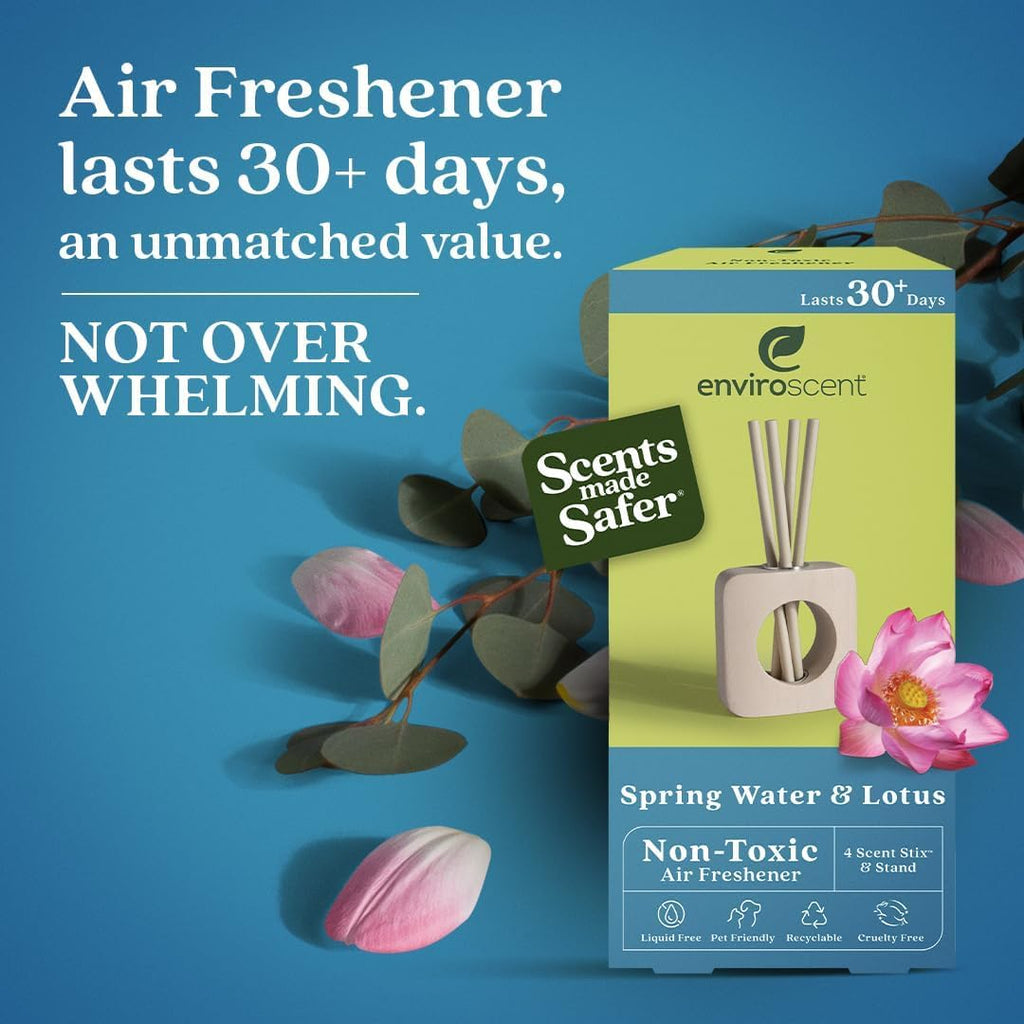 Enviroscent Non-Toxic Air Freshener for Home | Liquid Free Diffuser | Home Fragrance Lasts Over 30
