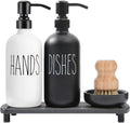 MOMEEMO Soap Dispenser for Kitchen Sink Comes with Stainless Pumps, Instant Dry Tray, and Dish