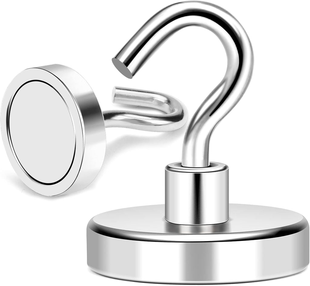 MIKEDE Magnetic Hooks Heavy Duty, 170Lbs+ Super Strong Magnet Hooks for Cruise Essentials