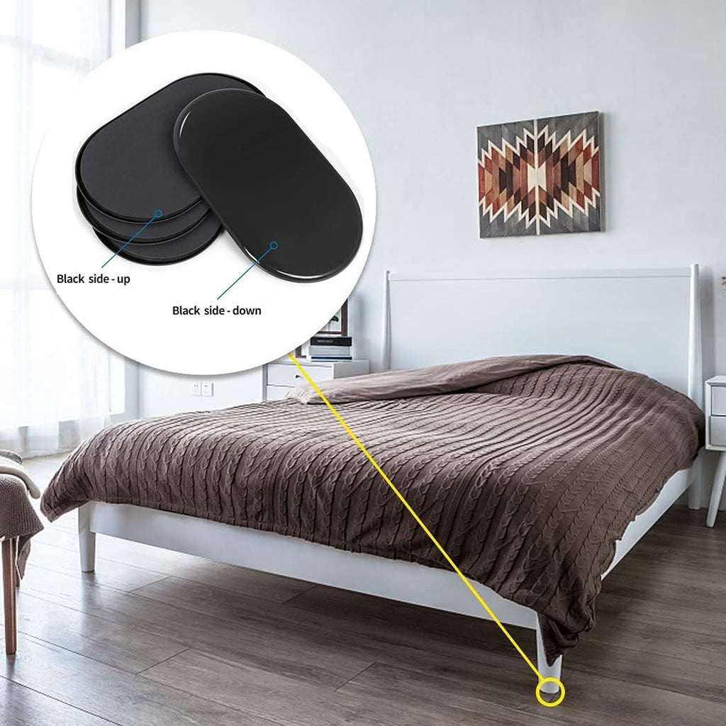 Reusable Large Furniture Sliders for Carpet, Furniture Movers Sliders, Carpet Movers Oval Heavy
