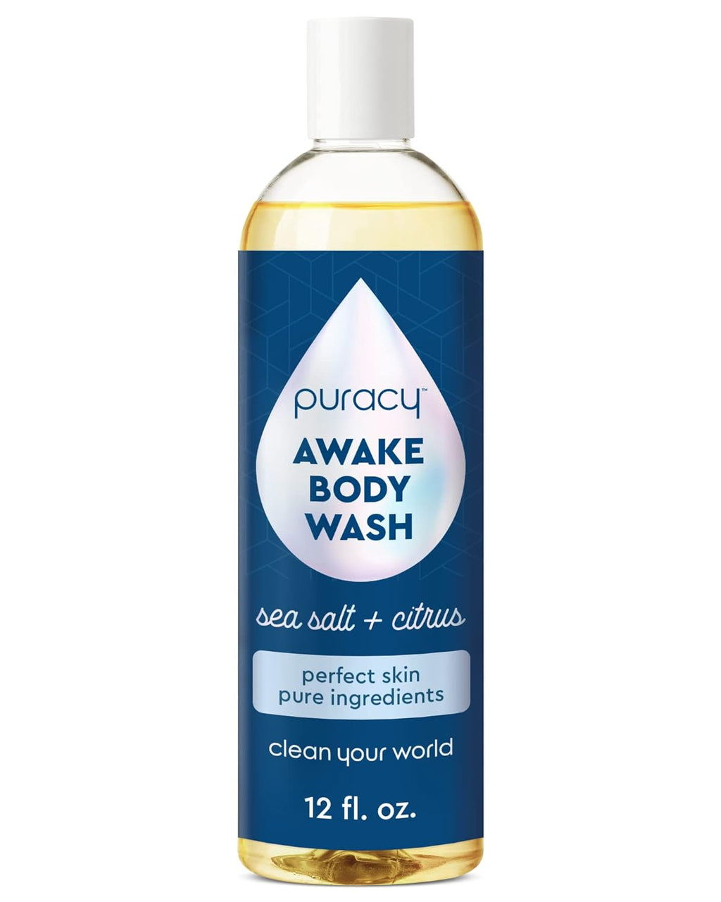 Puracy Body Wash, Natural Body Wash, 98.6% Pure Plant Ingredients, Moisturizing Shower Gel for