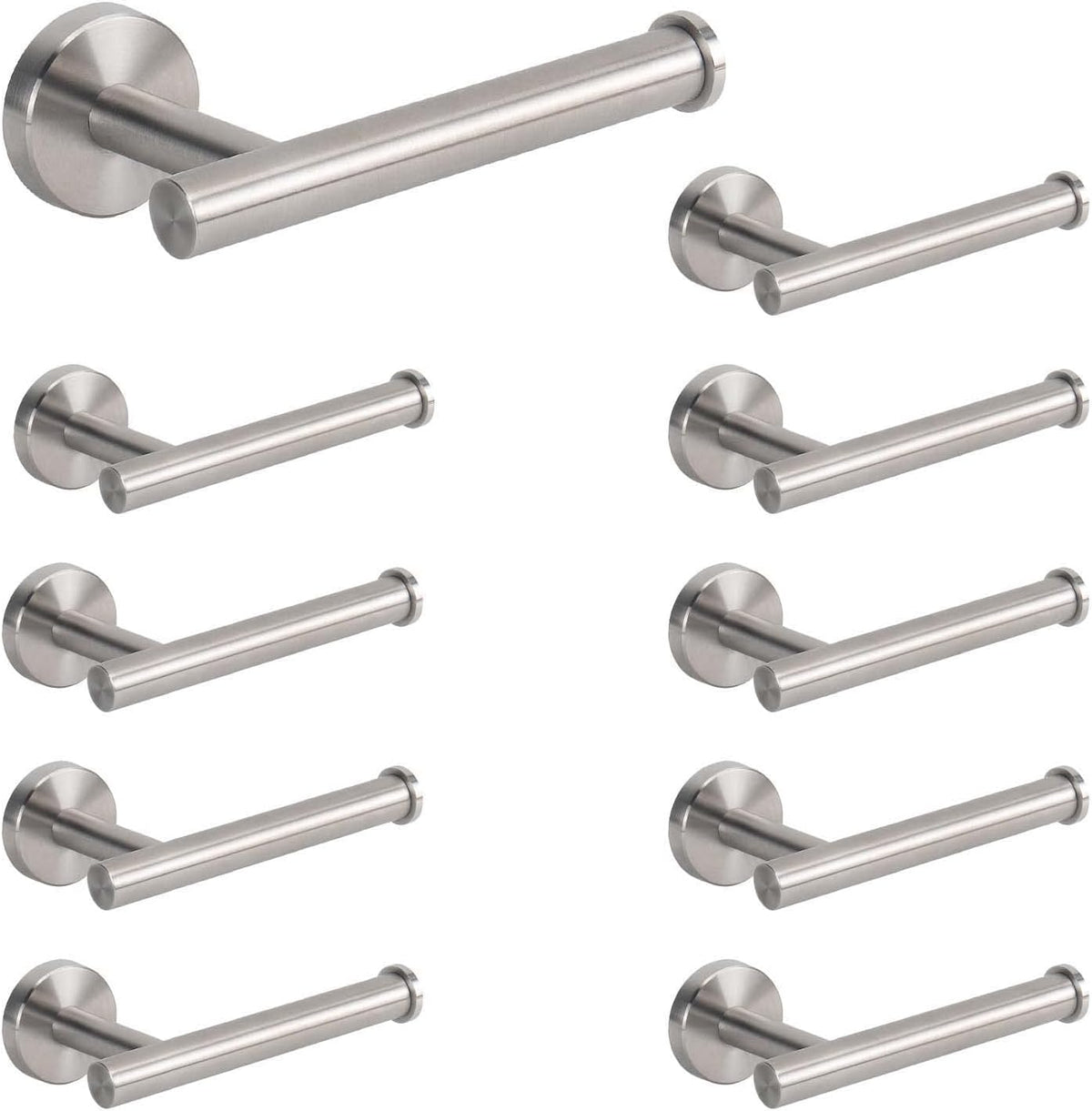 NearMoon Bathroom Toilet Paper Holder, Premium SUS304 Stainless Steel Rustproof Wall Mounted Toilet
