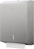 Paper Towel Dispenser Wall Mount, Large Commercial C/Z Tri Fold Multifold Hand Towels Dispenser