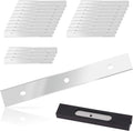 EHDIS 6 inch Razor Blades Paint Scraper Replacement Stainless Steel Blades for Window Scrapers