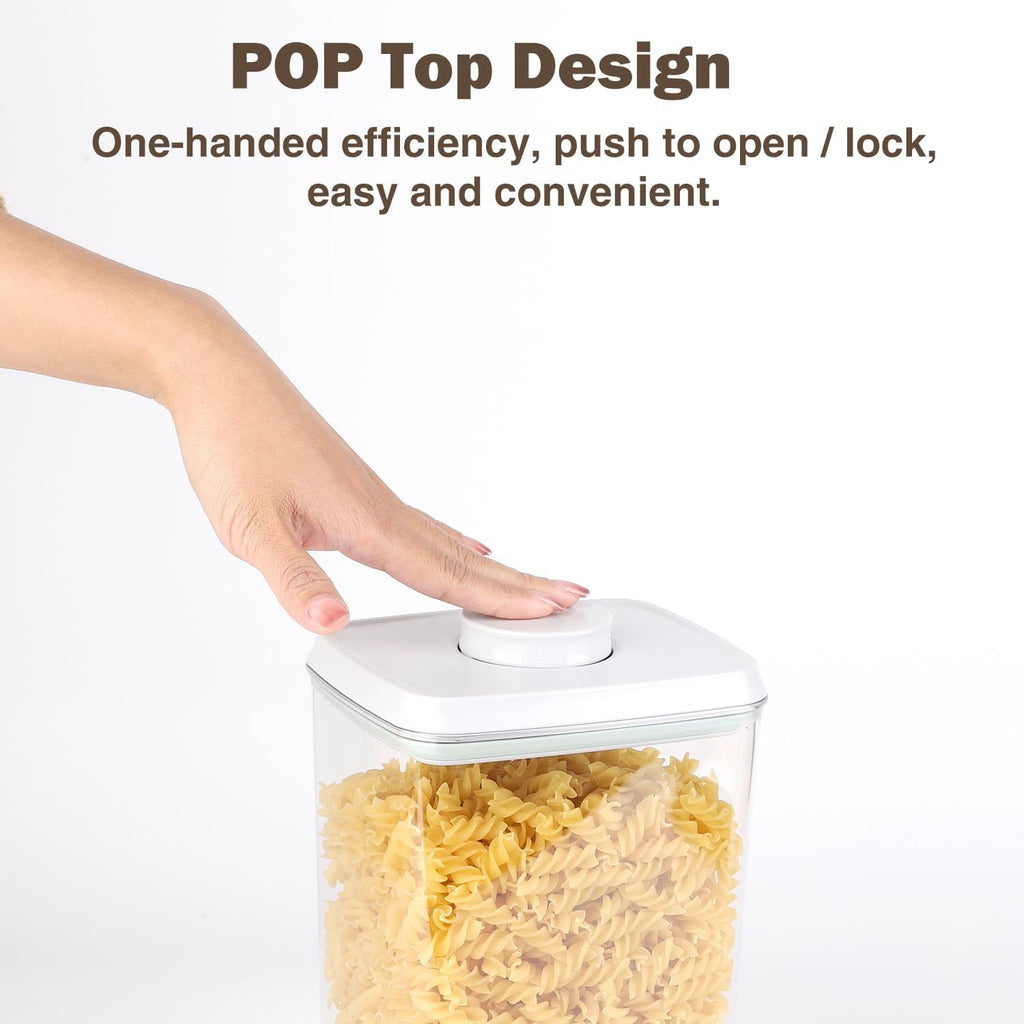 Pop Food Storage Containers Airtight Food Storage Containers Set with Lids Kitchen Pantry