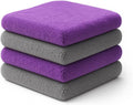 Paks - Edgeless Microfiber Towels 4-Pack - Car Detailing Wash Cloths for Cleaning - 16x16 Car
