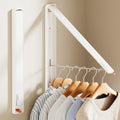 Clothes Drying Rack, Laundry Room Wall Mounted Retractable Clothes Hanger Drying Rack, Laundry