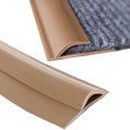 Self Adhesive Carpet Transition Strip with Edge Trim, Designed for Seamless Transitions from Carpet