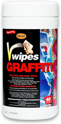 V-Wipes Graffiti Remover Wipes – Pre-Moistened Towels for Paint, Ink & Marker Removal – Non-Toxic