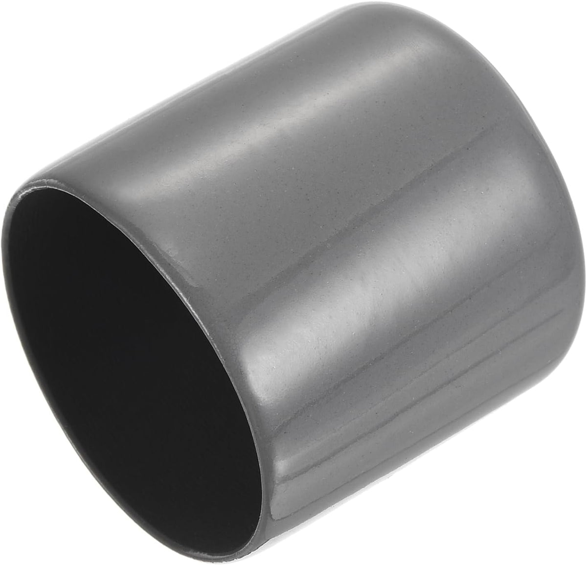 uxcell 20pcs Rubber End Caps 38mm ID Vinyl Cap Cover Screw Protectors Dark Grey