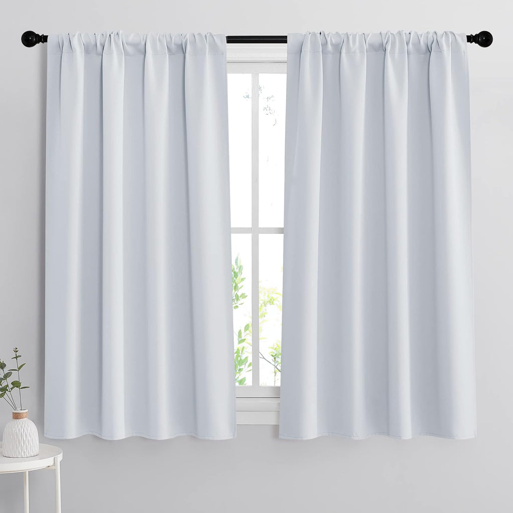 RYB HOME Window Curtains Room Darkening Energy Efficient Privacy Protect Drapes for Bedroom Living