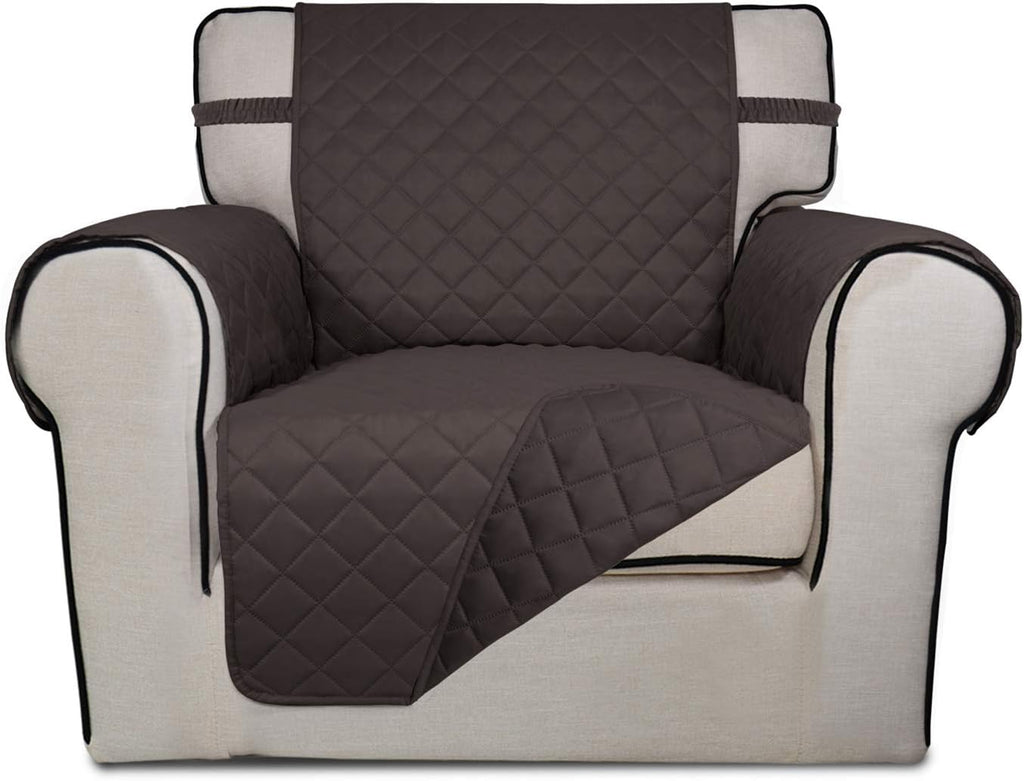 PureFit Reversible Quilted Sofa Cover, Water Resistant Slipcover Furniture Protector, Washable