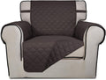 PureFit Reversible Quilted Sofa Cover, Water Resistant Slipcover Furniture Protector, Washable