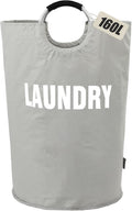 DOKEHOM 160L XX-Large Laundry Basket (7 Colors), Collapsible Laundry Bag, Foldable Laundry Hamper
