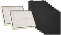 Nispira HEPA Filter with 4 Pre-Carbon Filters Compatible with Whirlpool Whispure Air Purifier