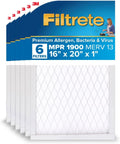 Filtrete 16x20x1 AC Furnace Air Filter, MERV 13, MPR 1900, Premium Allergen, Bacteria & Virus