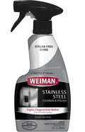 Weiman, Streak Free Stainless Steel Cleaner & Polish Spray, 12 Fl Oz