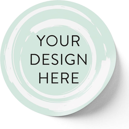 100 Custom Vinyl Stickers - Upload Your own Image, Text, Design, Logo - Personalized Logo Labels