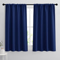 RYB HOME Blackout Curtains - Room Darkening Curtains & Drapes Energy Saving Thermal Insulated Solid