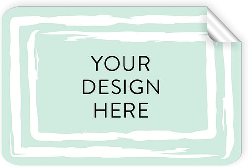 100 Custom Vinyl Stickers - Upload Your own Image, Text, Design, Logo - Personalized Logo Labels