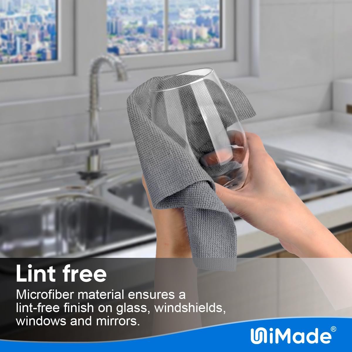 Microfiber Cleaning Cloth, 50 Pack Microfiber Towels for Cars Reusable Shop Rags Bulk Lint Free