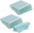 SEVENWELL 100pcs Jewelry Cleaning Cloth Turquoise Polishing Cloth for Sterling Silver Gold Platinum